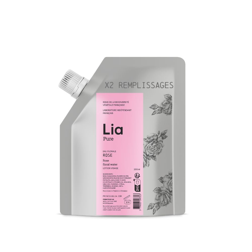 mock up recharge eau florale rose bio