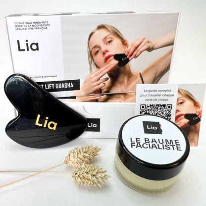 photo intérieur coffret guasha lia cosmetiques