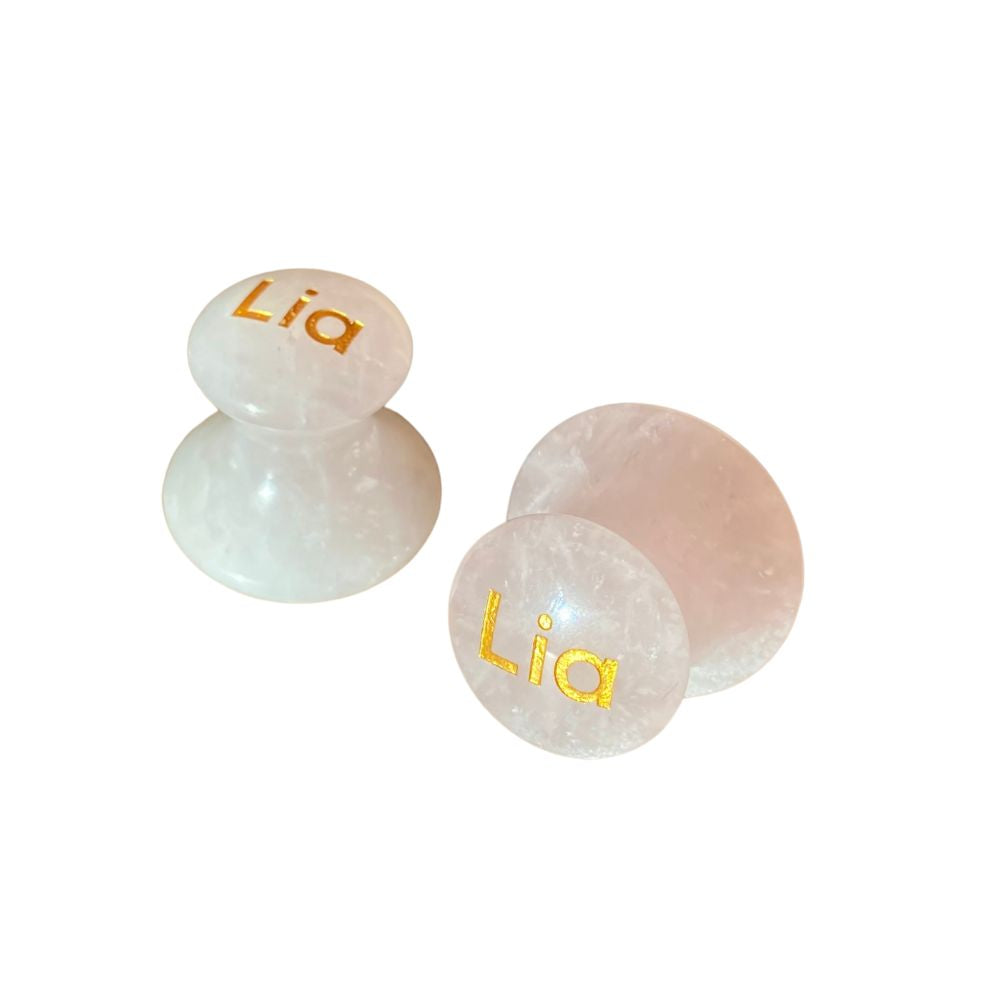 quartz rose lia cosmetiques pour massage facialiste