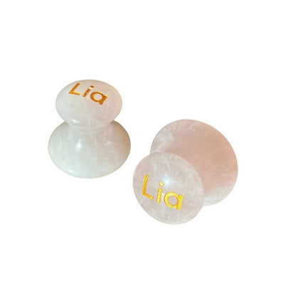 quartz rose lia cosmetiques pour massage facialiste