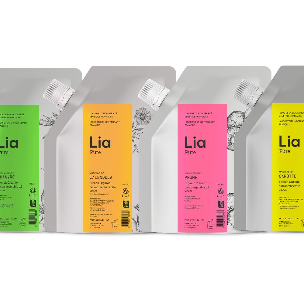 photo présentant les recharge de 100ml d&