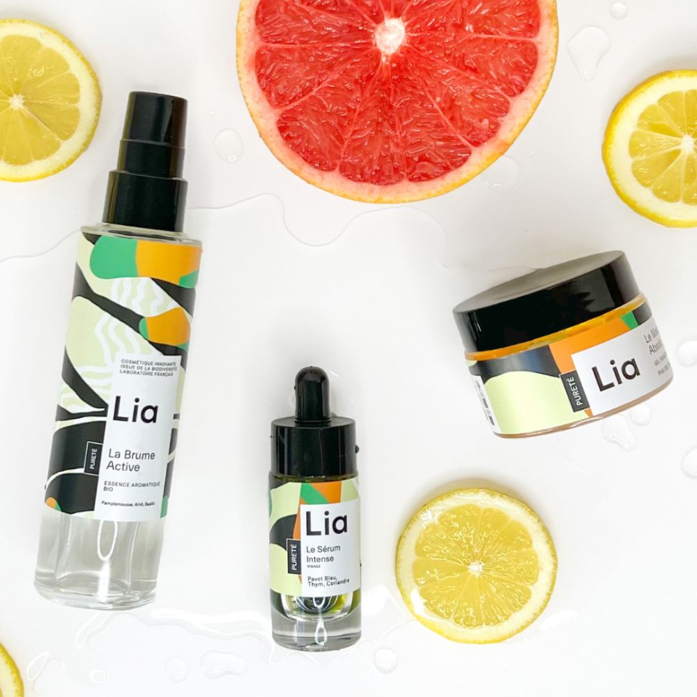 Trio Princesse Lia de la gamme pureté spéciale peaux mixtes à grasses et imperfections
